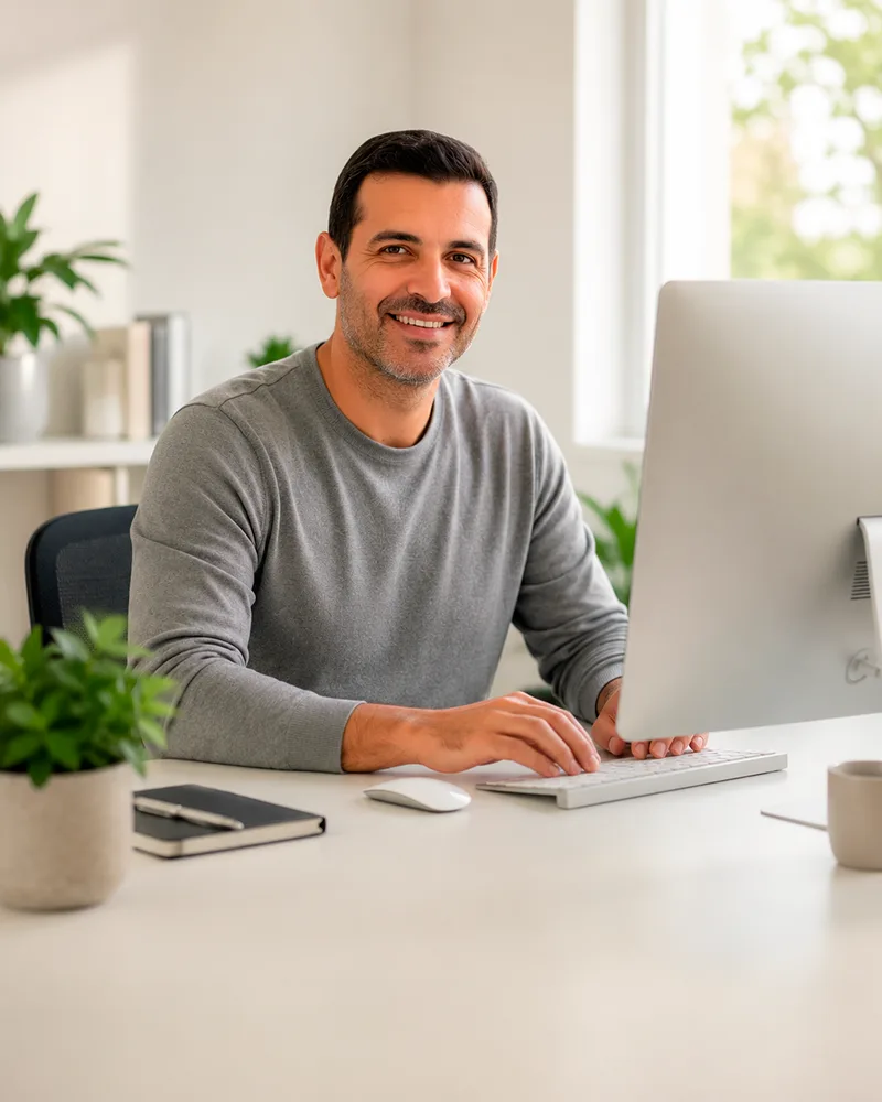 Ricardo, 42 anos com Score Vitazen 78